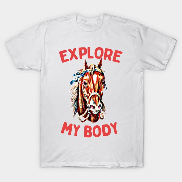 EXPLORE MY BODY T-Shirt by DankFutura